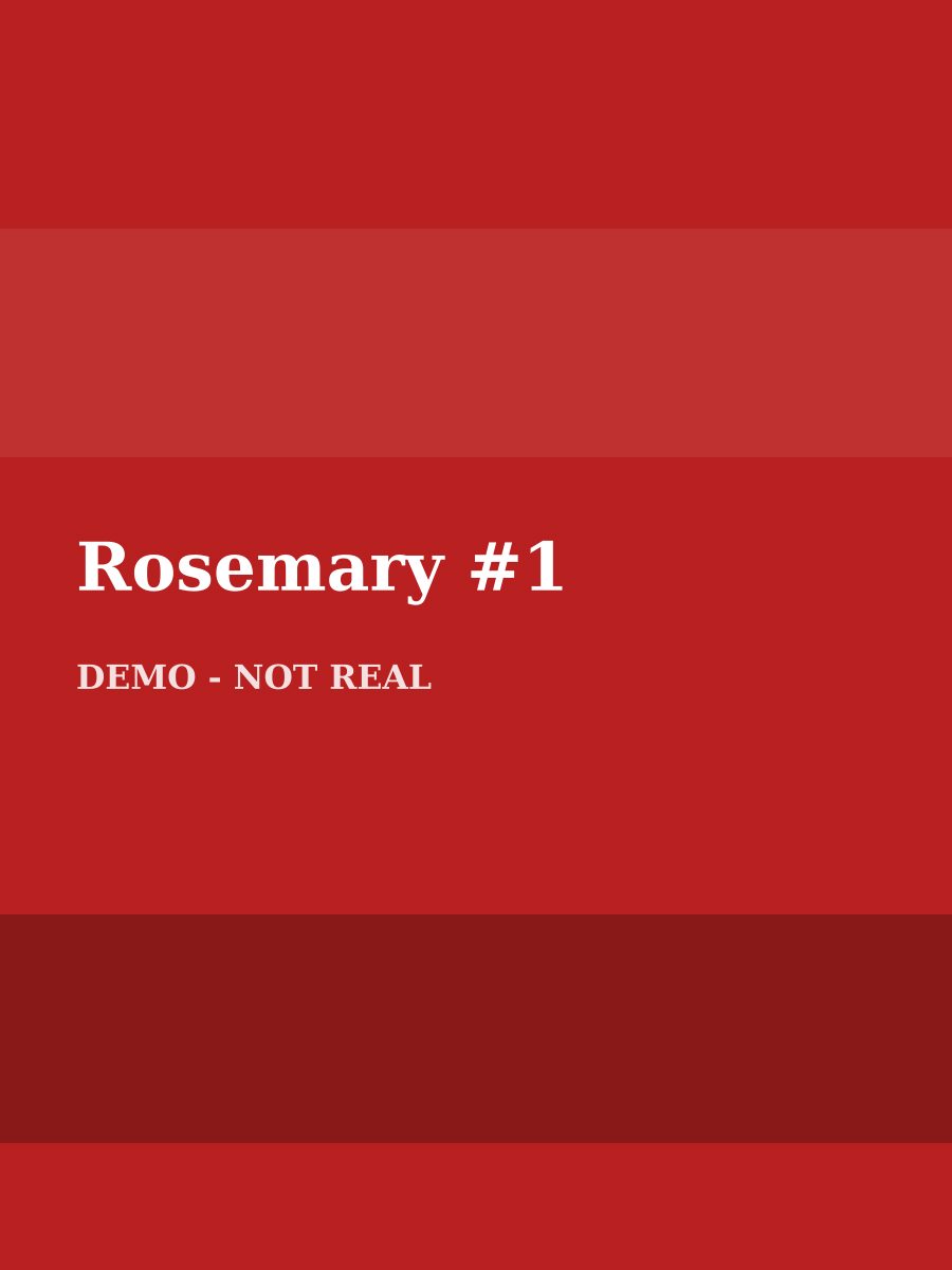 Rosemary, photo 1